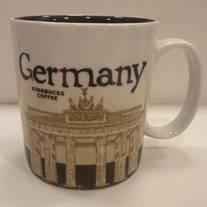 Starbucks Germany Mug - Cream and Brown Design